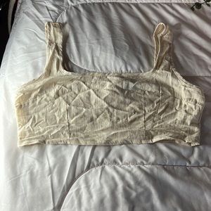 Nice cream color outfit brand new from SHEIN small